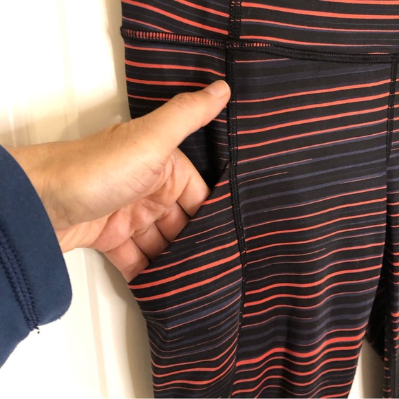 Lululemon Speed Tight IV Twisted Dune leggings full length Alarming Black size 4 - Picture 10 of 14